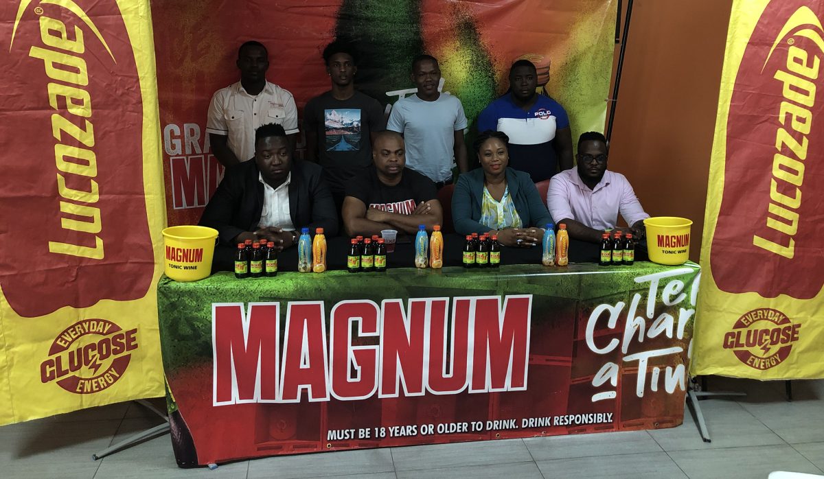 Members of the for the Magnum Tonic Wine ‘Unfinished Business’ tournament launch inclusive of team representatives from the competing teams