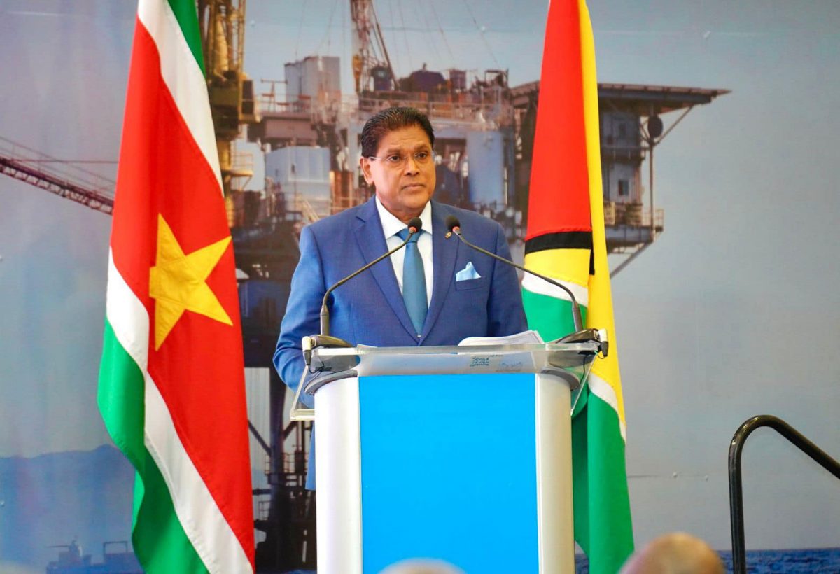   President of Suriname Chandrikapersad Santokhi