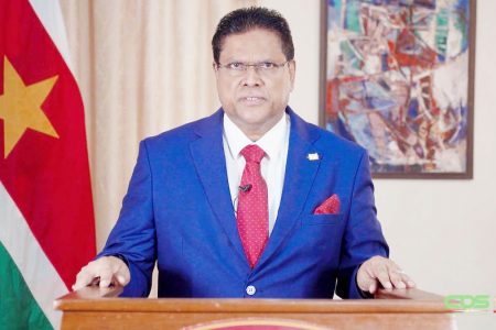 Suriname President Chandrikapersad Santokhi