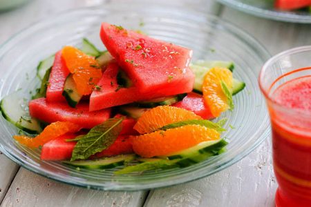  Your pre-workout snack could be a simple watermelon salad