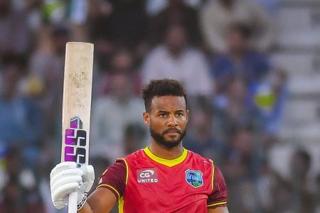 Shai Hope was the only shing light among the batsmen on the tour of Pakistan scoring the only century for the West Indies team in the three match ODI series.