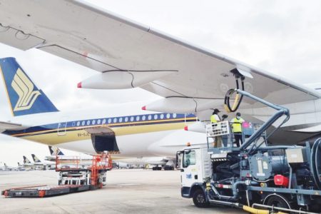 ExxonMobil is providing sustainable aviation fuel for Singapore Airlines and Scoot flights from Changi Airport from July this year. (Photo: ExxonMobil)