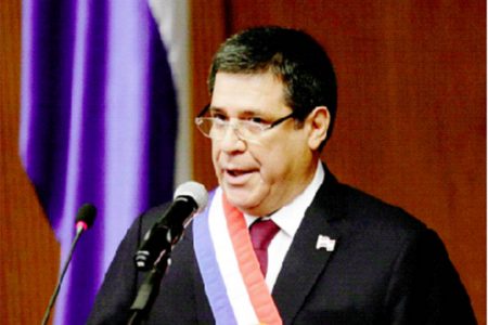 Former Paraguayan President Horacio Cartes 