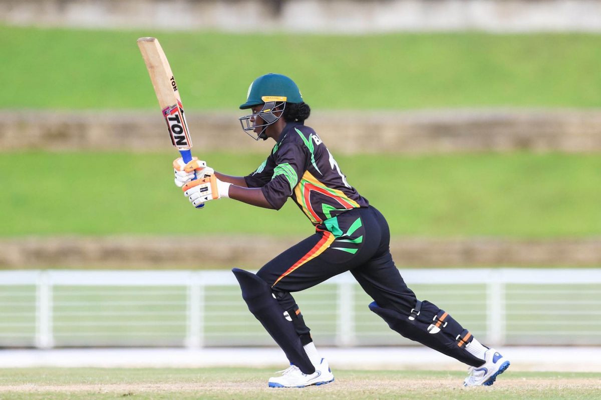 Naomi Barkoye top scored with 27 for Guyana.
