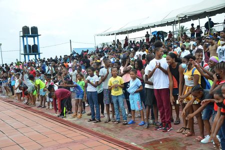 Minister of Culture, Youth and Sport, Charles Ramson Jr. delivered the keynote address during the launch of the programme yesterday and told those in attendance that the camp is a “carefully designed one” so the attendees can benefit.