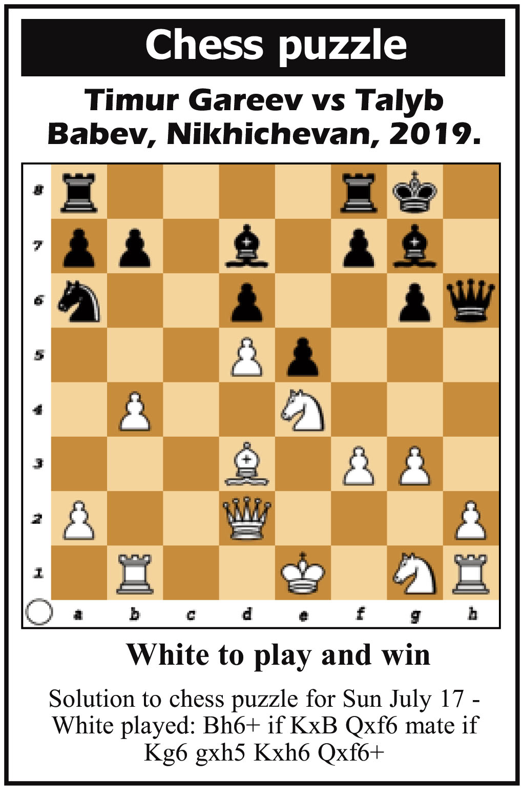 Chess Puzzles from the Games of Henrique Mecking.