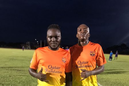 Crane scorers from left Donsford Williams and Alonzo Bowman