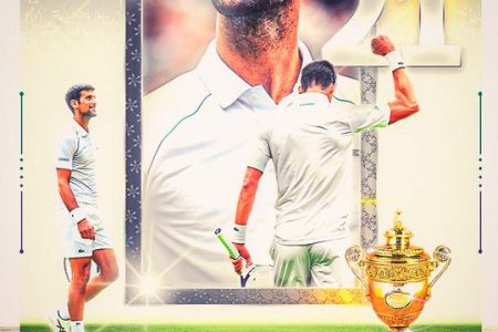 EXALTED COMPANY! Novak Djokovic yesterday won his seventh Wimbledon title and 21st Grand Slam tournament to lie just one Grand Slam win away from Spain’s Rafael Nadal’s 22 Grand Slam wins.
