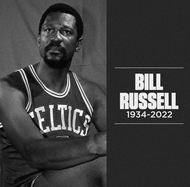 Bill Russell, basketball star and activist, 1934-2022