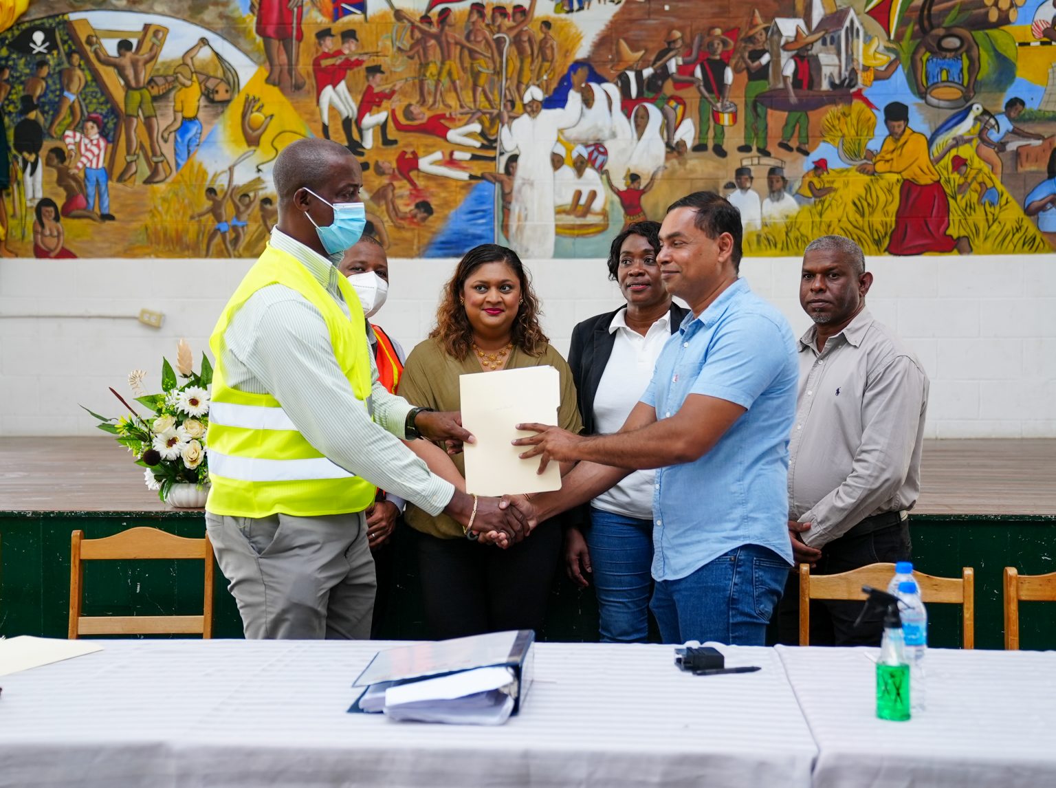 Contract signed for North Ruimveldt Secondary School - Stabroek News