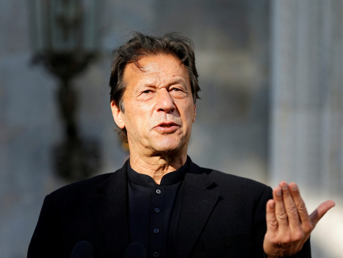 FILE PHOTO: Pakistan's Prime Minister Imran Khan REUTERS/Mohammad Ismail