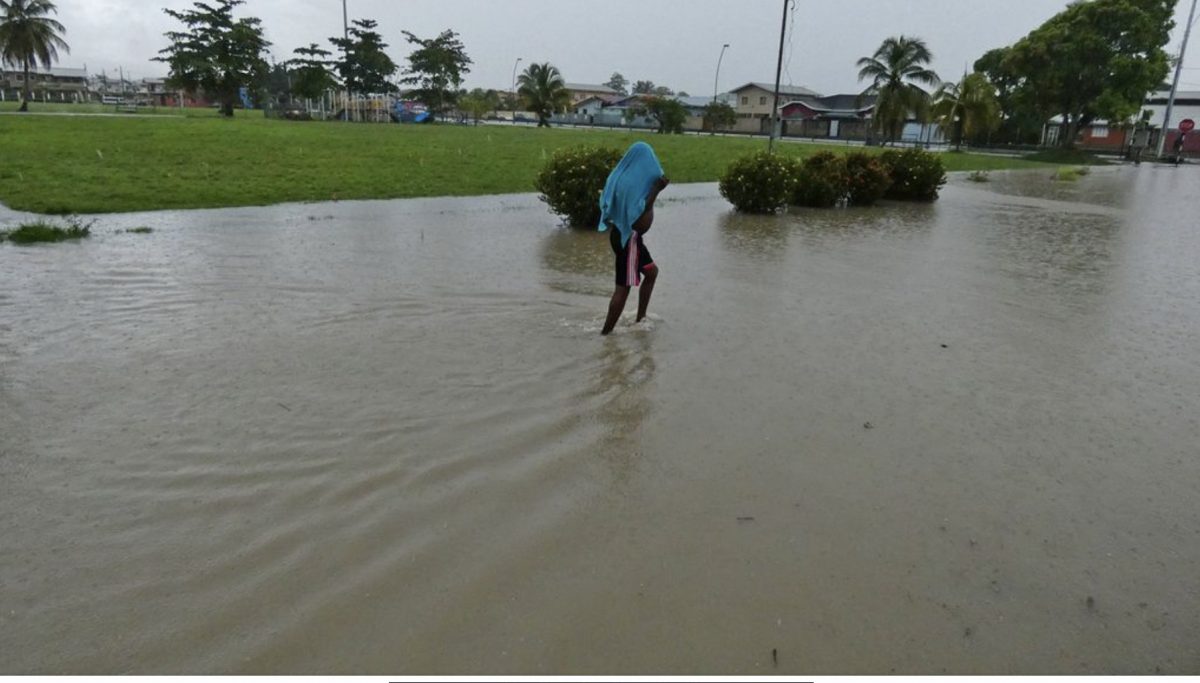 Flooding in Chaguanas
