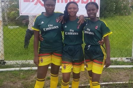 Charlestown girls team scorers