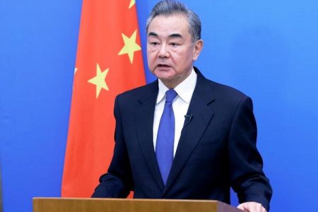 Chinese foreign minister Wang Yi
