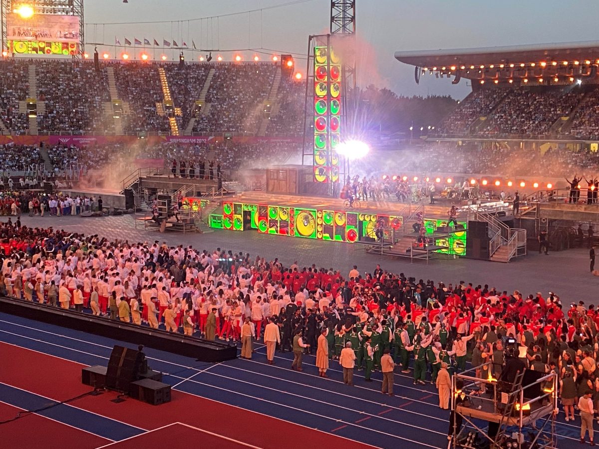 Last night’s Commonwealth Games closing ceremony at the Alexander Stadium in Birmingham, England. (Emmerson Campbell photo)
