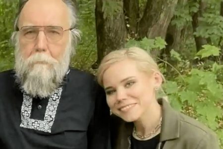 Darya Dugina and her father Alexander Dugin