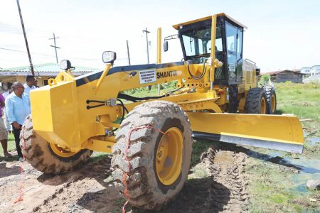 The grader that was commissioned
