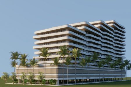  An artist’s impression of the planned Houston Towers
