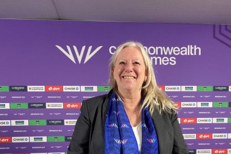 Chief Executive Officer of the Commonwealth Games Federation (CGF), Katie Sadlier. (Emmerson Campbell photo)