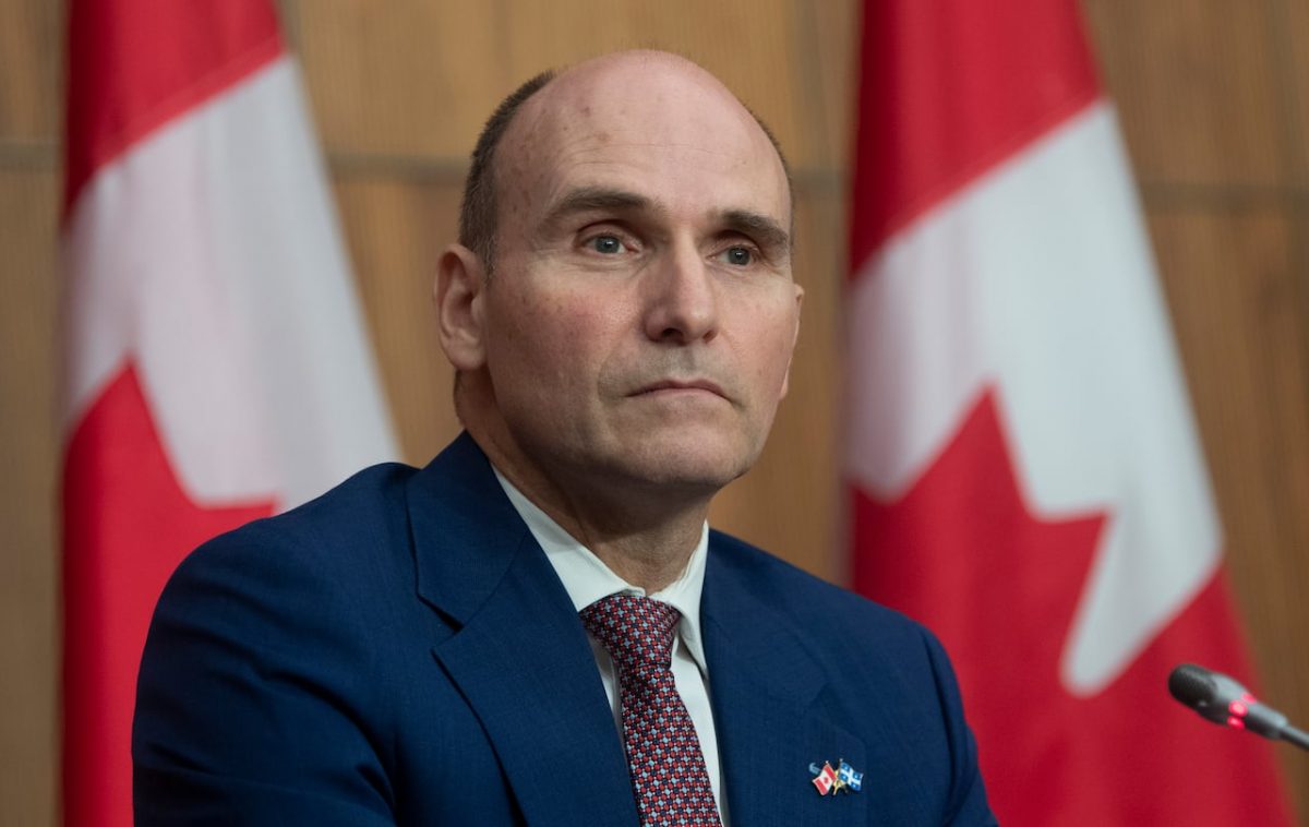 Health Minister Jean-Yves Duclos 