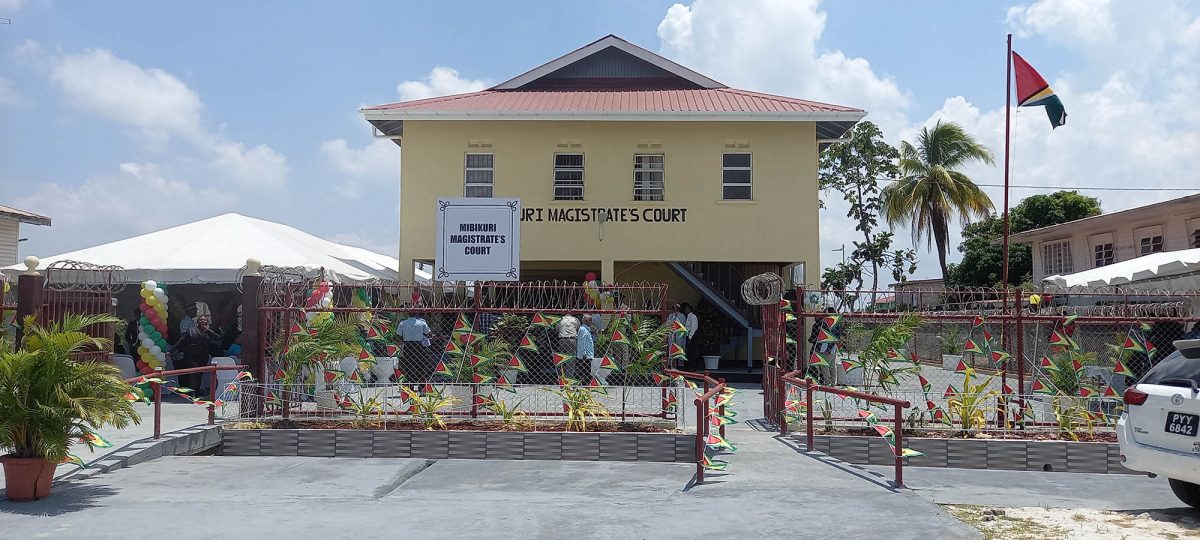 The Mibikuri Magistrate’s Court in Black Bush Polder