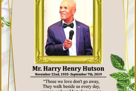 Mr Harry Henry Hutson