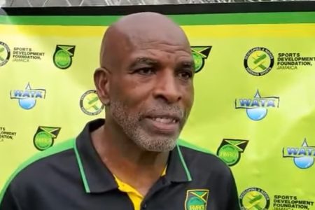 Reggae Girlz senior head coach Lorne Donaldson.