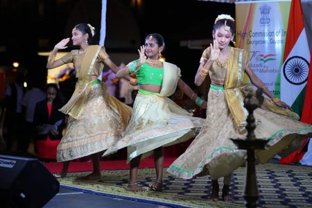 One of the dances at the reception (Office of the President photo)