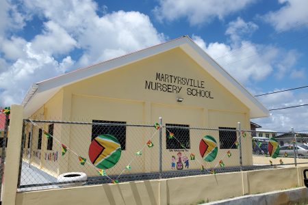 The new nursery school (Ministry of Education photo)