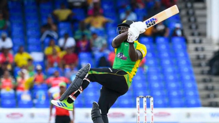 Rovman Powell’s Jamaica Tallawahs notched up two wins in as many games  •  CPL T20/Getty Images.