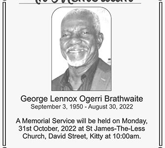 George Lennox Ogerri Brathwaite