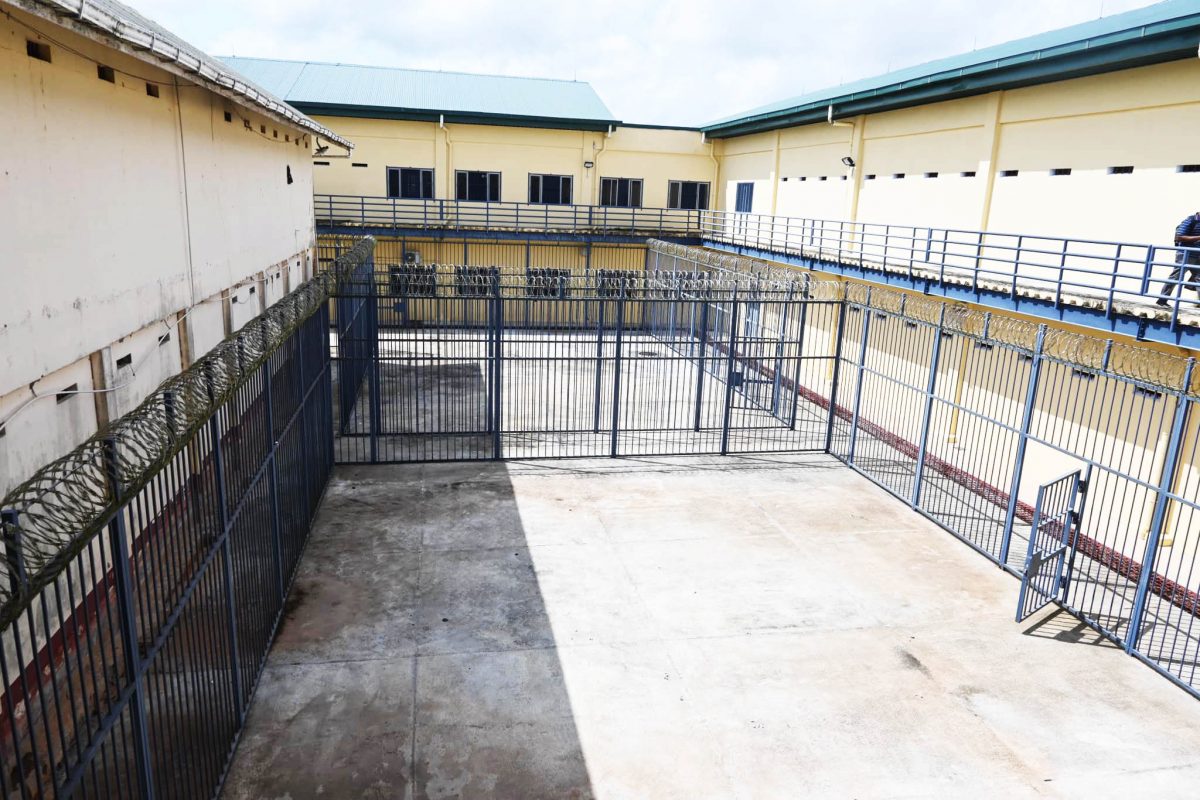 The new state-of-the-art Building One at the Mazaruni Prison is expected to be in operation soon. (Ministry of Home Affairs photo)