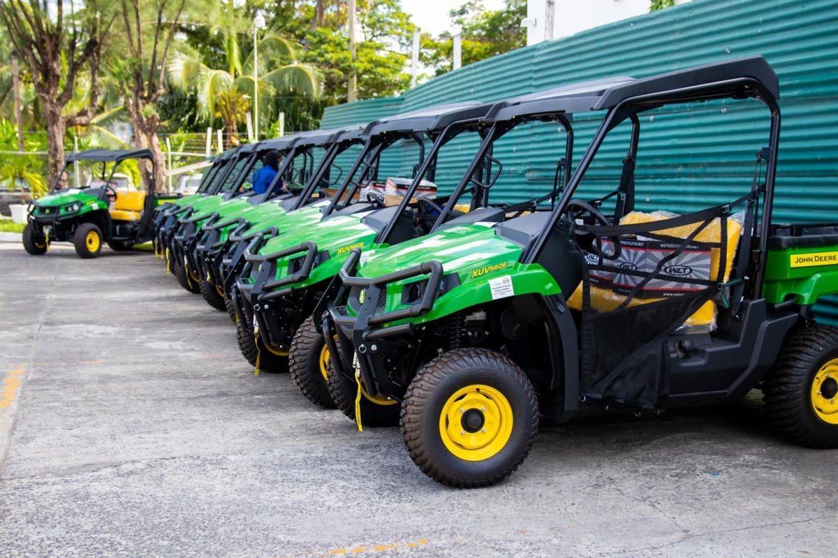 The ATVs (Ministry of Health photo)
