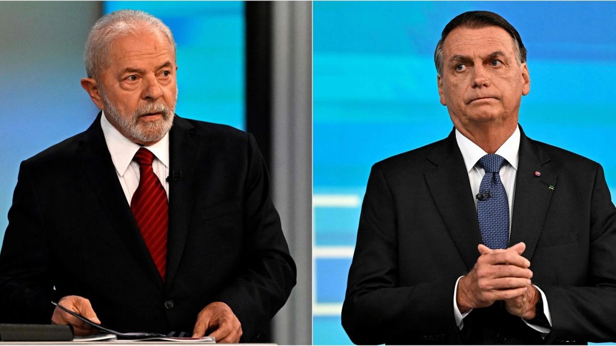Brazil Election: Luiz Inacio Lula da Silva and Jair Bolsonaro are seen. (AFP)