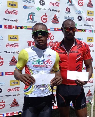  Andre Green won the first stage of the Tour of Tobago cycling event yesterday.