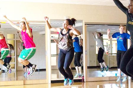 Whether it’s step aerobics, dance class or something else, group exercise is sometimes just what you need for motivation

