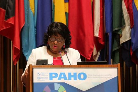 PAHO Director Dr. Carissa Etienne