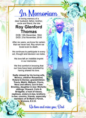 Roy Glenford Thomas