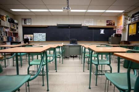The Canadian Union of Public Employees, which represents 55,000 education worker members in Ontario, says it will be in a legal strike position as of Nov. 3. (Evan Mitsui/CBC)