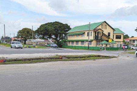 The cleaned drain (Ministry of Public Works photo) 