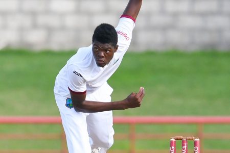 Alzarri Joseph has gone from net bowler to main strike bowler.