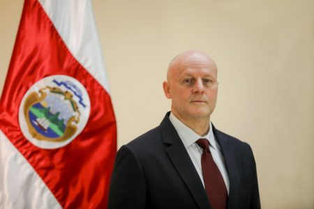 Costa Rica's Vice President Stephan Brunner