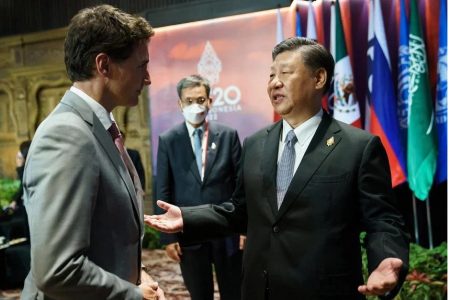 The development comes less than two weeks after Chinese President Xi Jinping (right) lectured Canadian PM Justin Trudeau on the sidelines of the G-20 summit in Indonesia. PHOTO: REUTERS