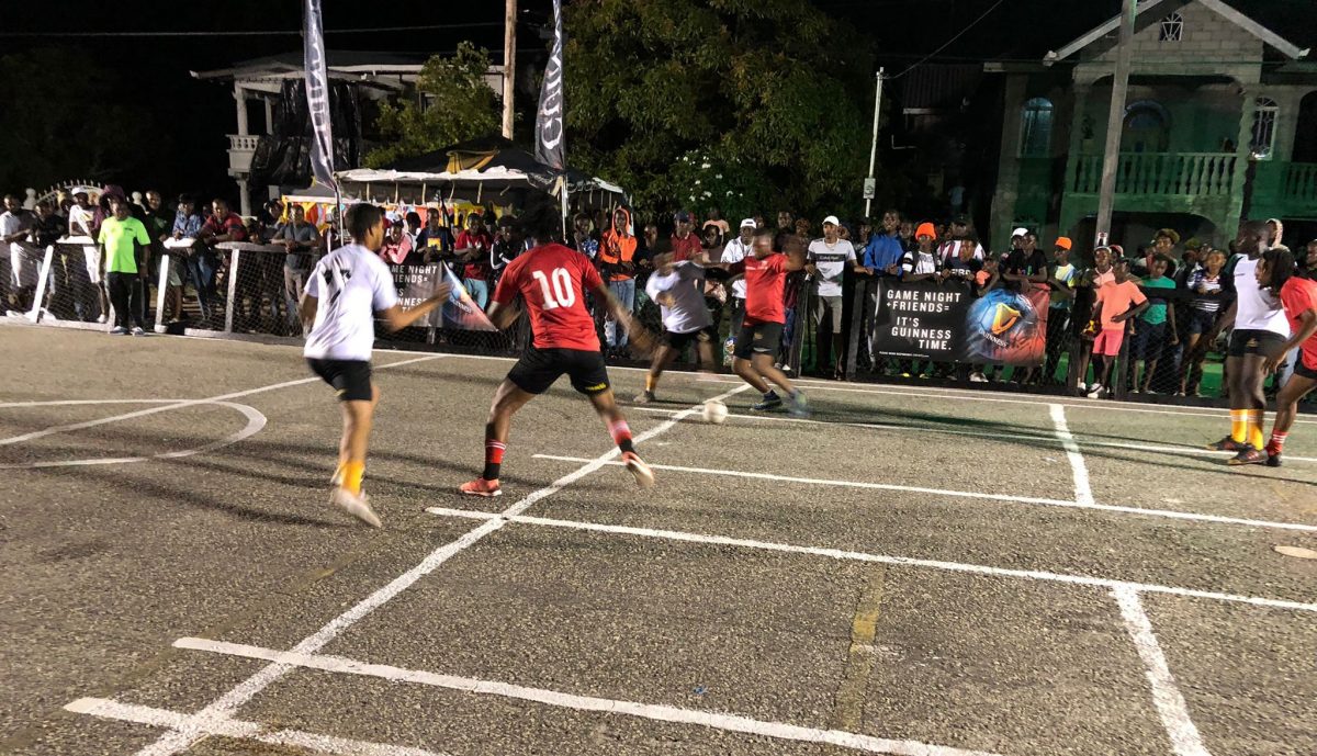 Flashback - Part of the action on the opening night at the Haslington Market Tarmac in the Guinness ‘Greatest of the Streets’ East Coast Demerara edition. 