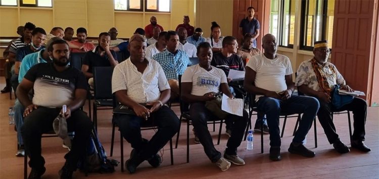 A section of the gathering during the seminar.