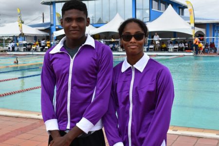 Powered by ace swimming twins Paul and Patrice Mahaica’s seven gold medals, North Georgetown (District 11) once again swam away with the spoils of the Swimming Championships of this year’s ‘Nationals’