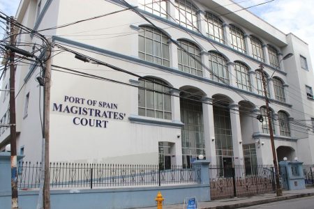 The Port of Spain Magistrate's court.
