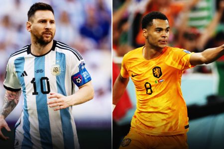 Lionel Messi (left) of Argentina will have to overcome Netherlands led by breakout star Cody Gakpo in their quarterfinal encounter to book a World Cup semi-final berth