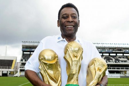 Unrivalled! Pele is the only player to win three FIFA World Cups [1958, 1962, and 1970]