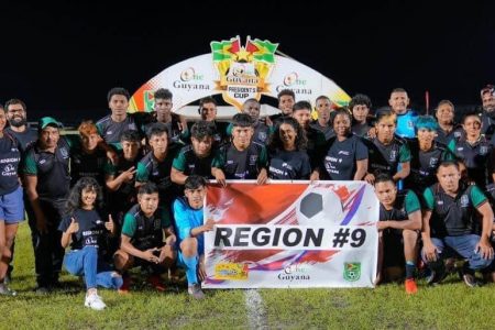 The Region #9 team
